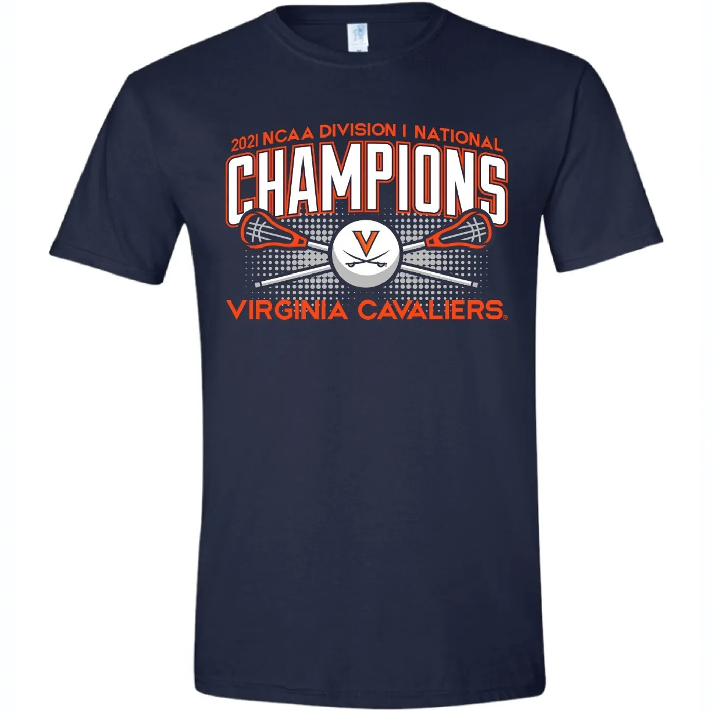 UVA Athletics 2021 Men’s Lacrosse National Champ Tee