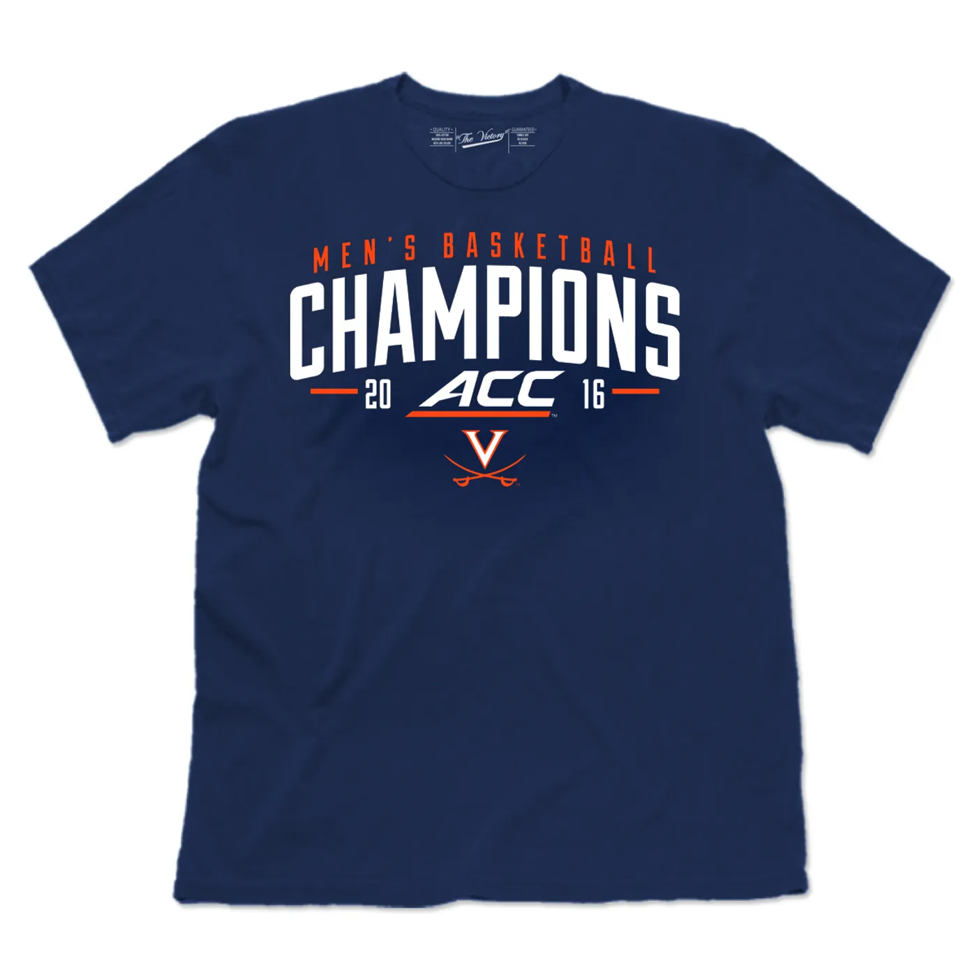 UVA Athletics 2016 ACC Men's Basketball Champions T-Shirt [NAVY]