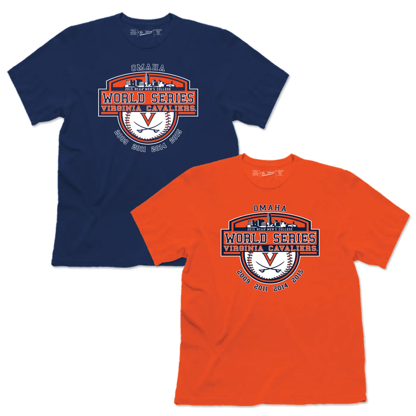 UVA Athletics 2015 NCAA Men's Road to Omaha T-Shirt