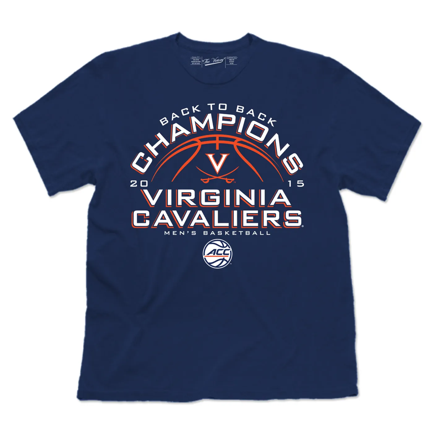 UVA Athletics 2015 ACC Men's Regular Season ChampionsT-Shirt [NAVY]