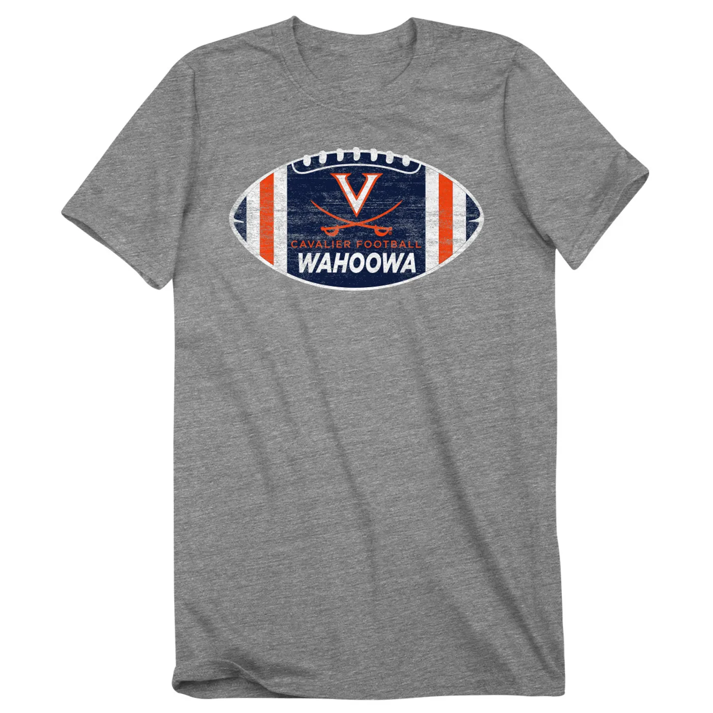 UVA Athletics Virginia Cavalier Football 2017 Schedule T-shirt