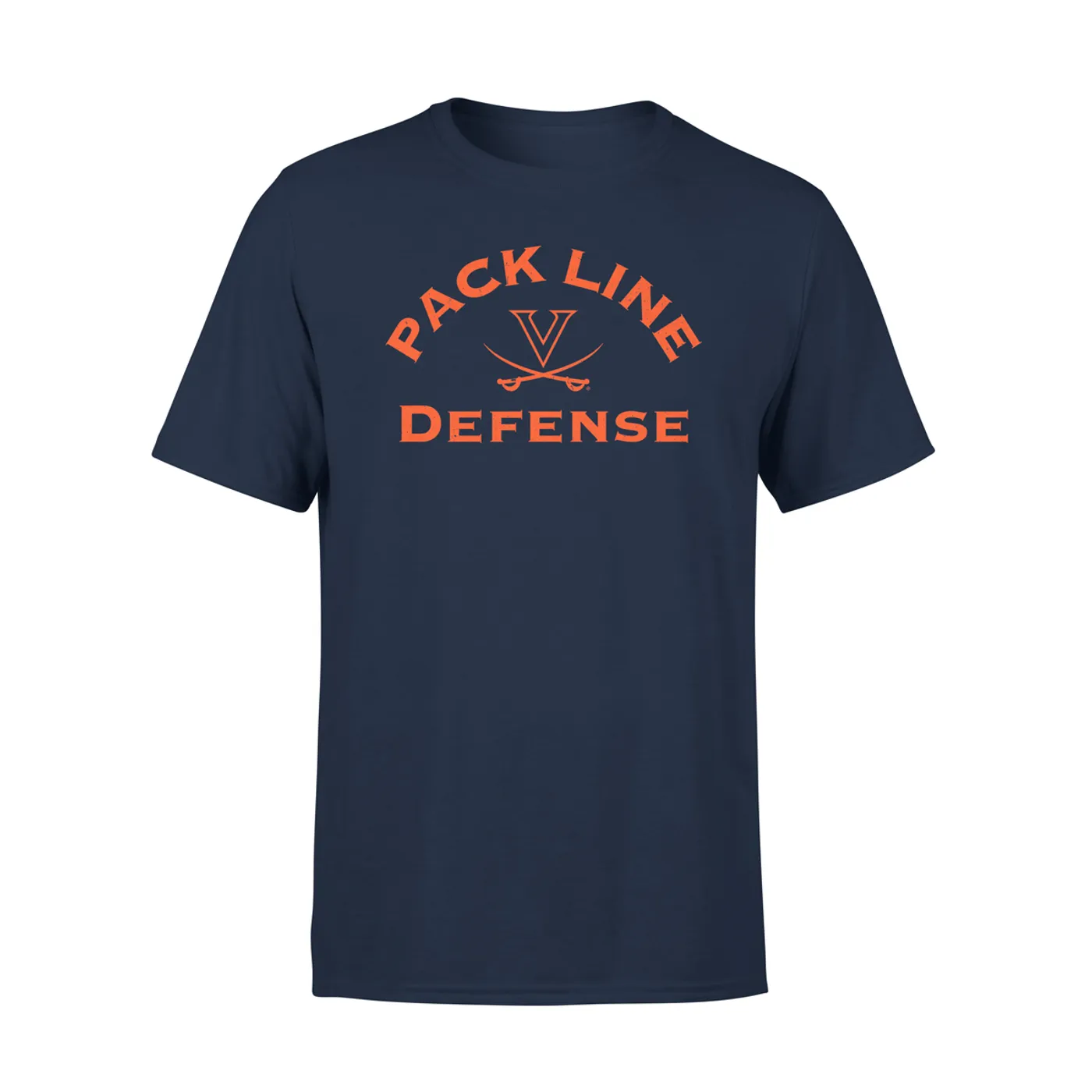 UVA Athletics University of Virginia Basketball Pack Line Defense T-shirt