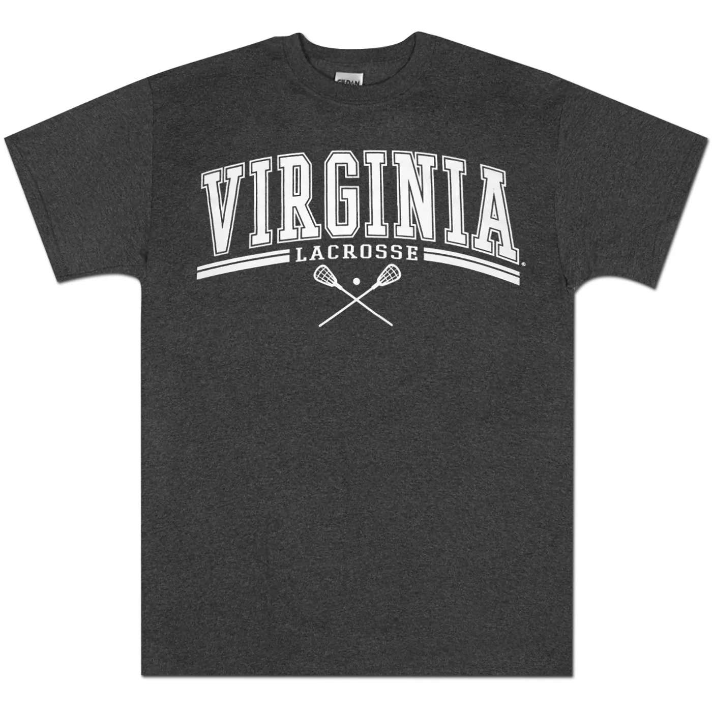UVA Athletics Lacrosse Outline Sport T-shirt
