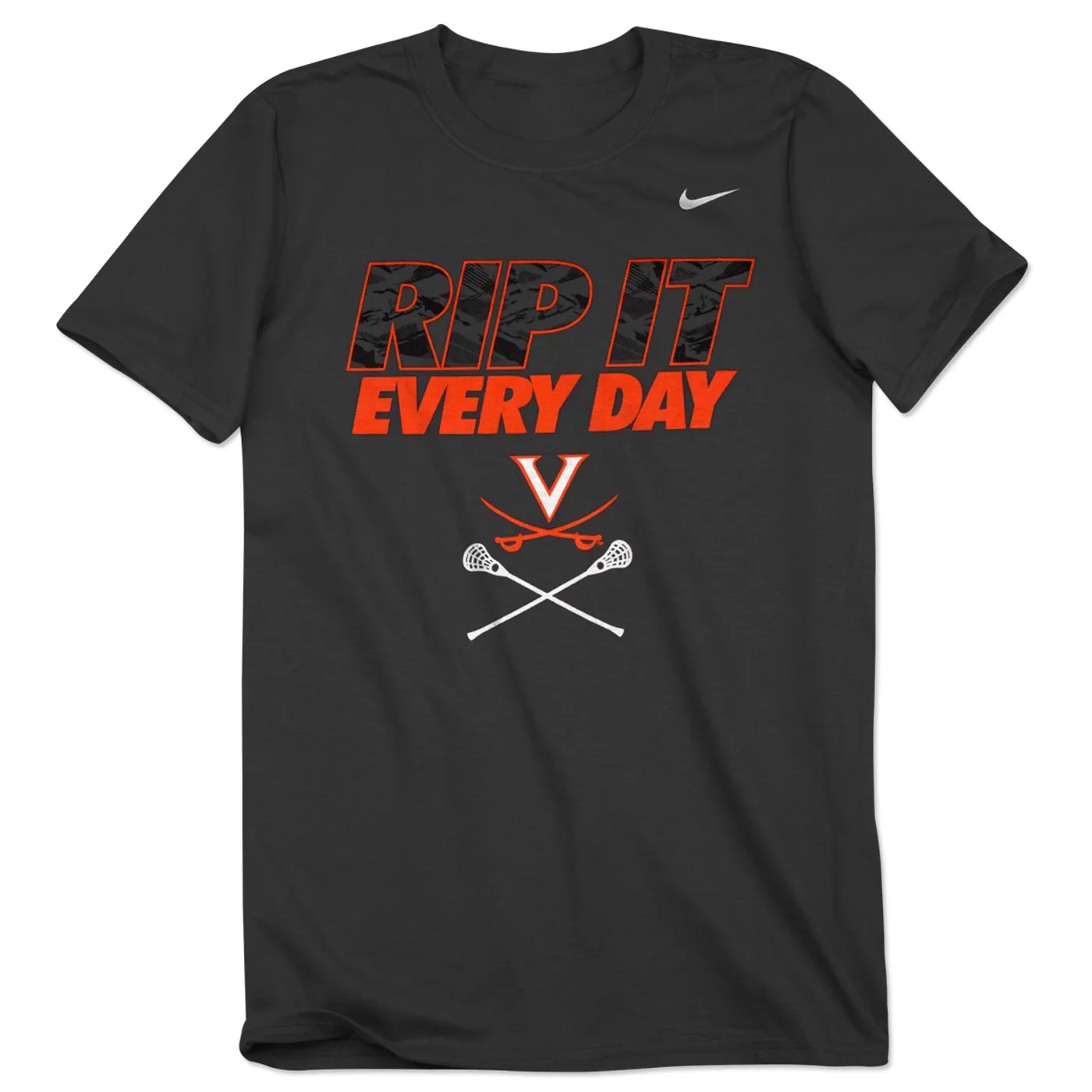UVA Athletics NIKE Lacrosse Rip It Tee