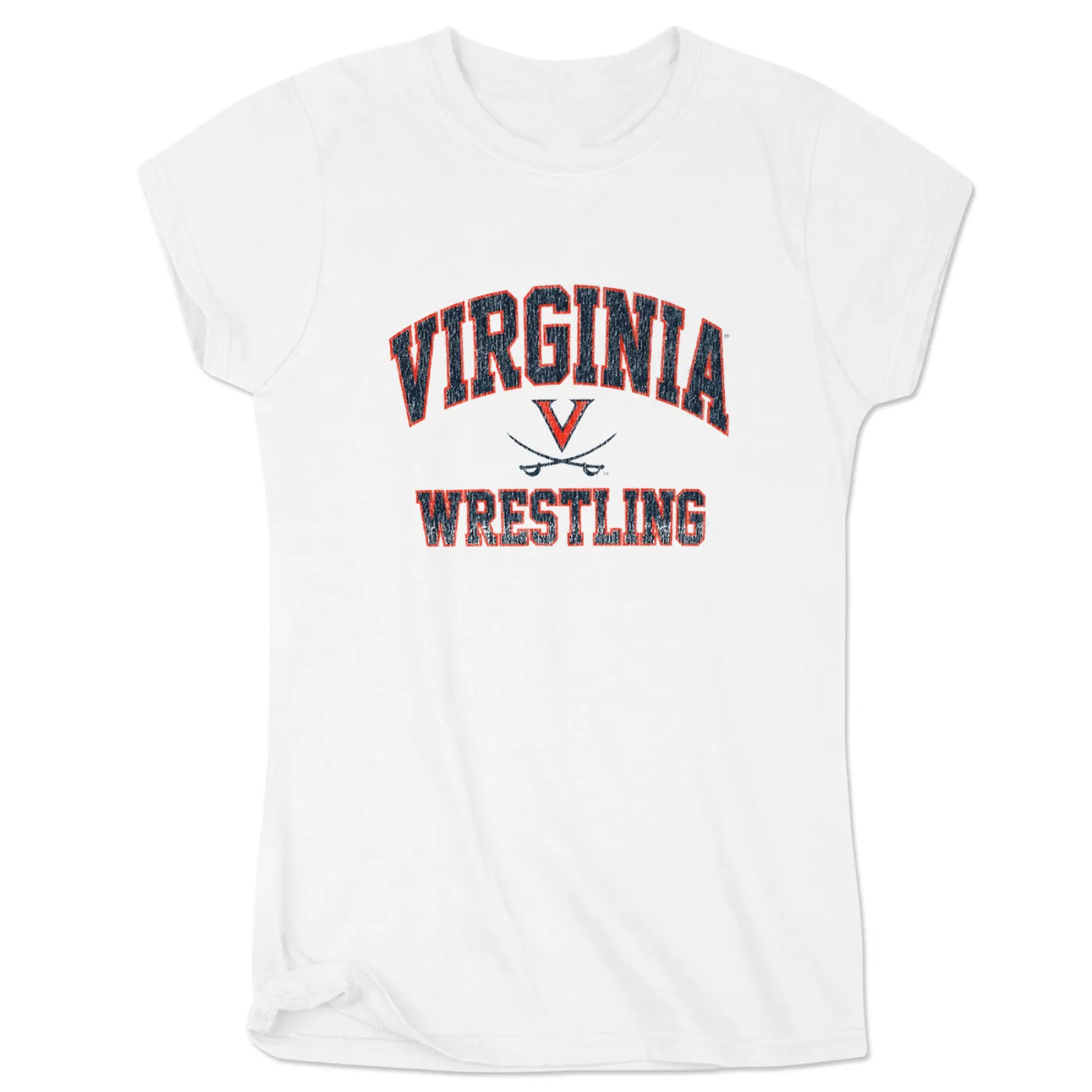 UVA Athletics Ladies Arch Saber Wrestling T-Shirt