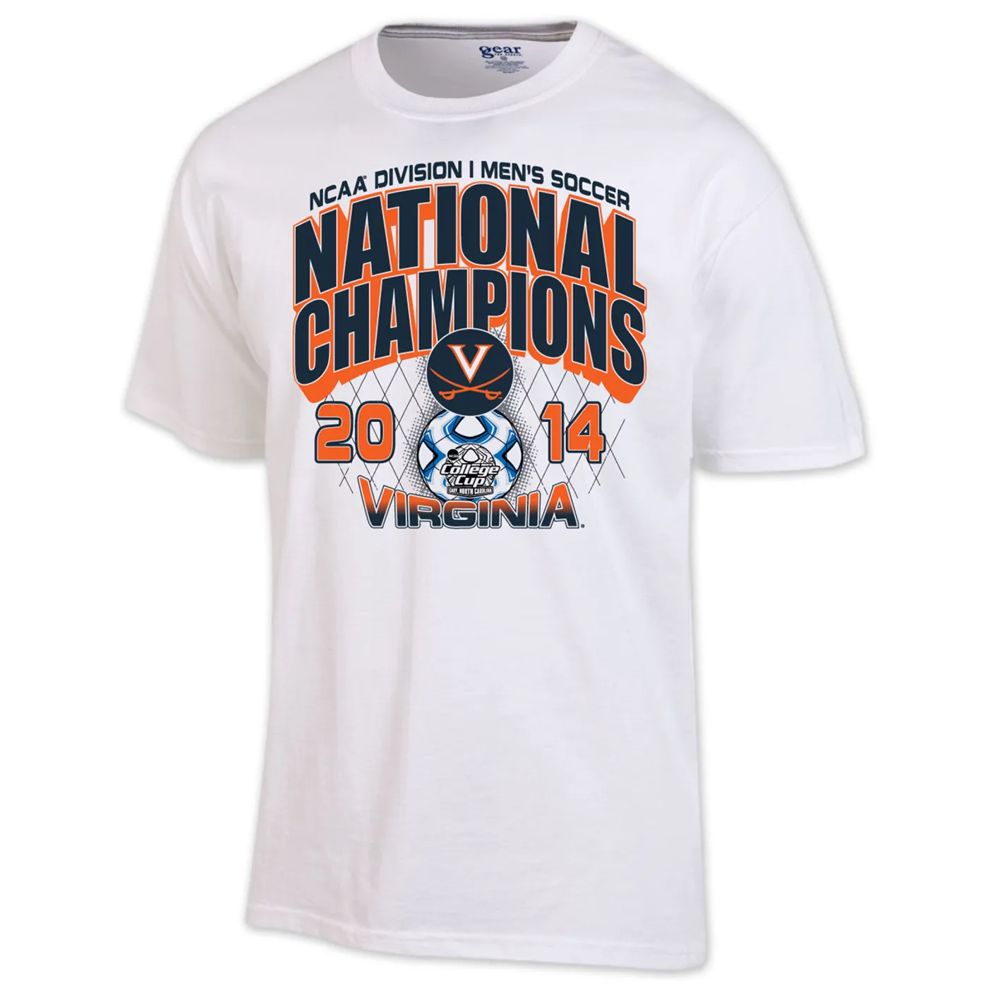 UVA Athletics 2014 Men's Soccer NCAA Champions Locker Room T-Shirt