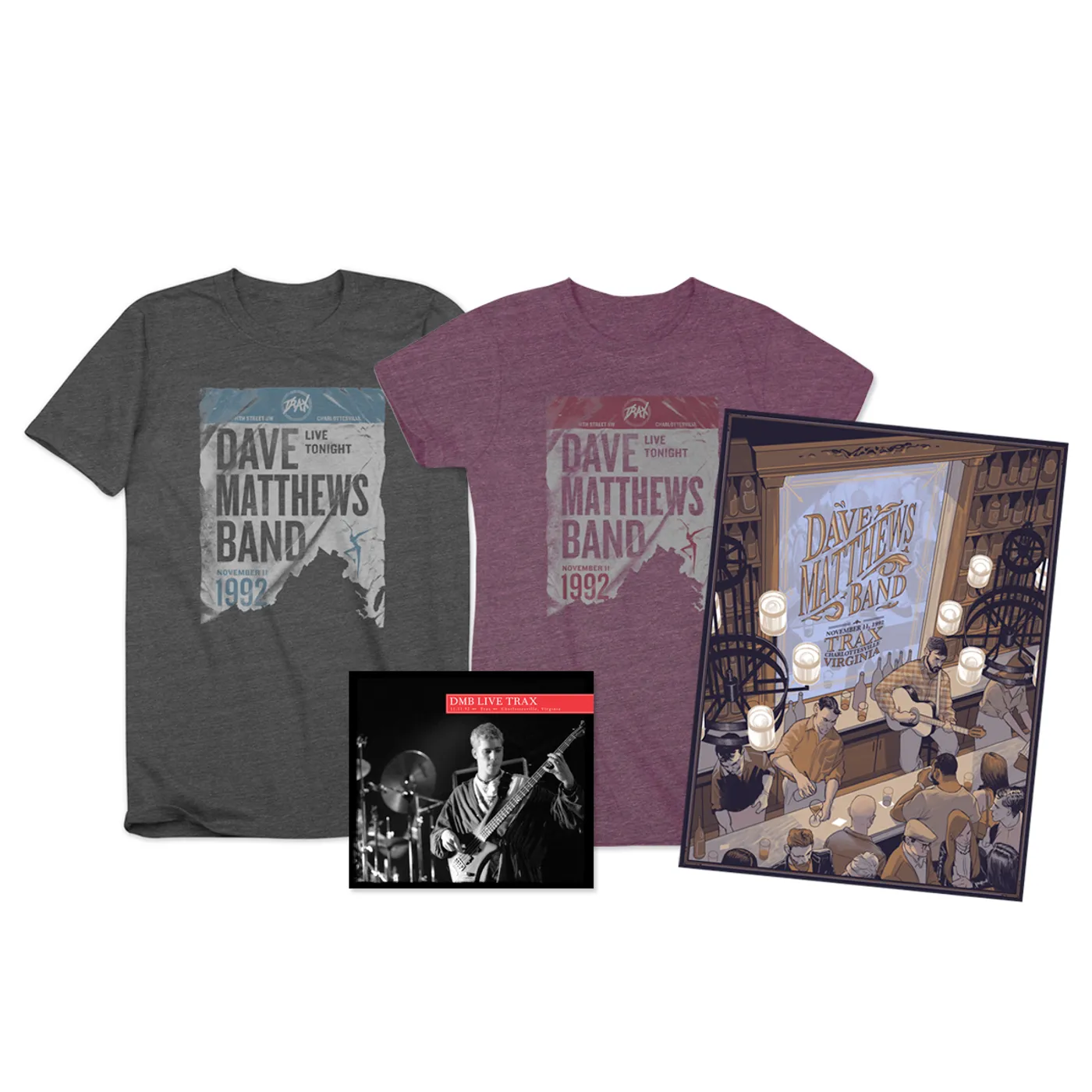 Dave Matthews Band Live Trax Vol. 37 CD + T-shirt + Limited Edition Poster