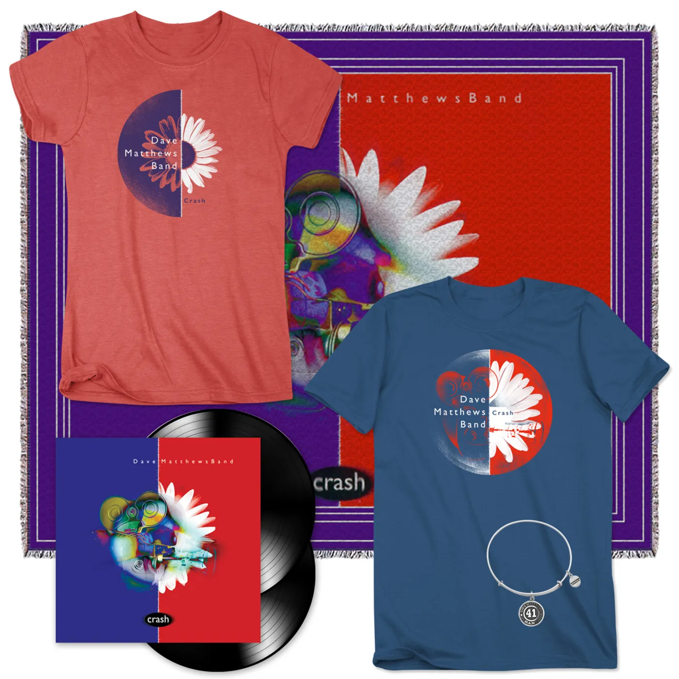 Dave Matthews Band Crash 2-LP Vinyl Deluxe Bundle
