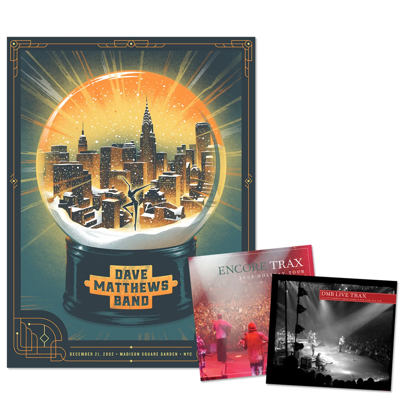 Dave Matthews Band Live Trax Vol. 40: Madison Square GardenBlu-ray, DVD or CD + Poster