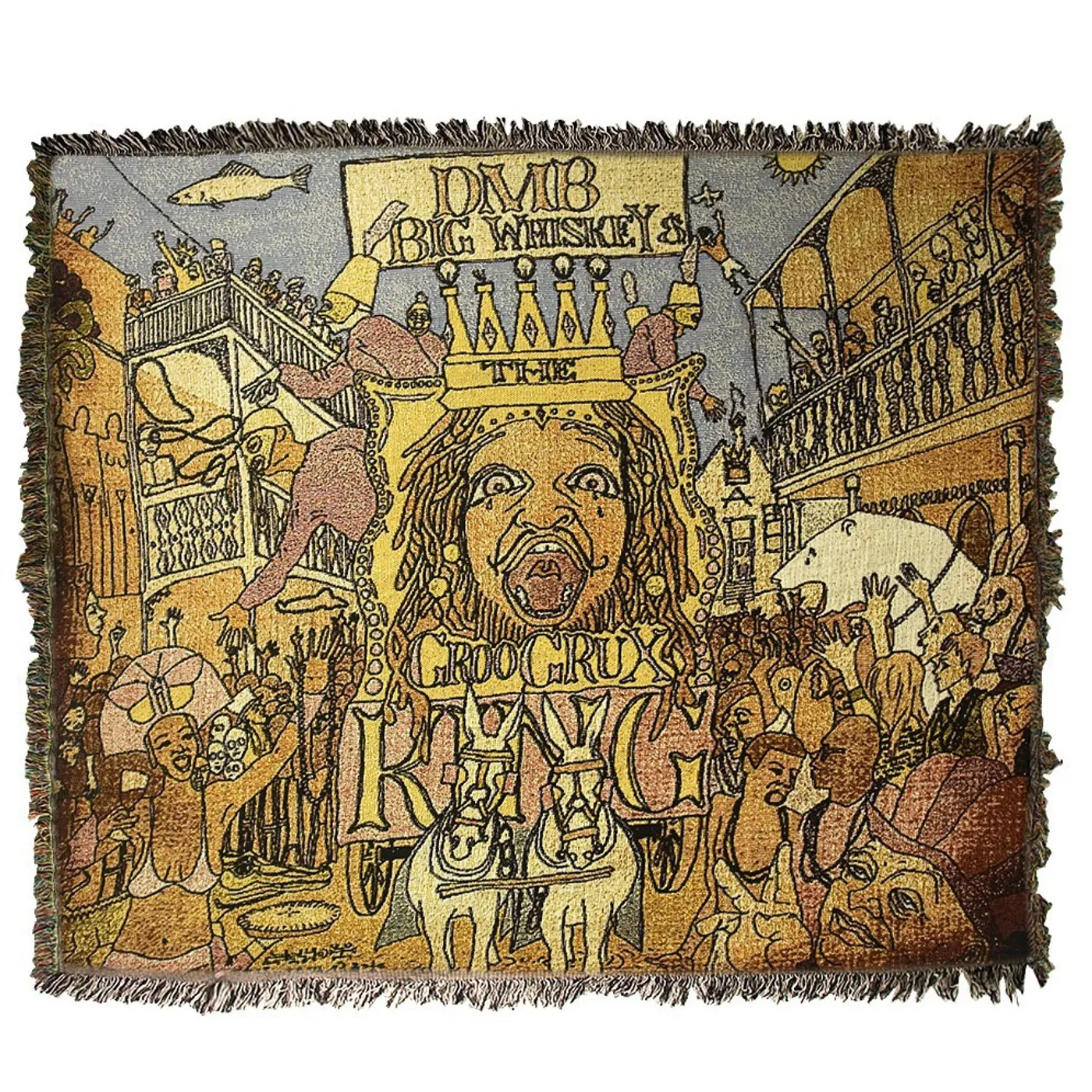 Dave Matthews Band Big Whiskey Throw Blanket