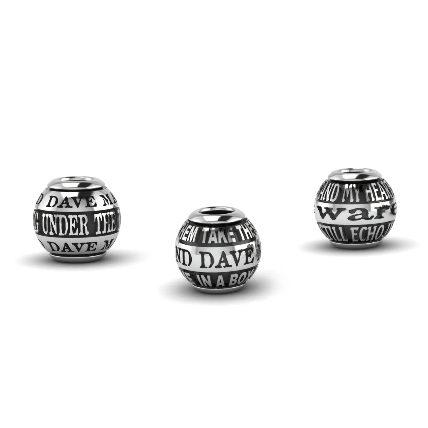 Dave Matthews Band Under The Table And Dreaming Lyric Beads