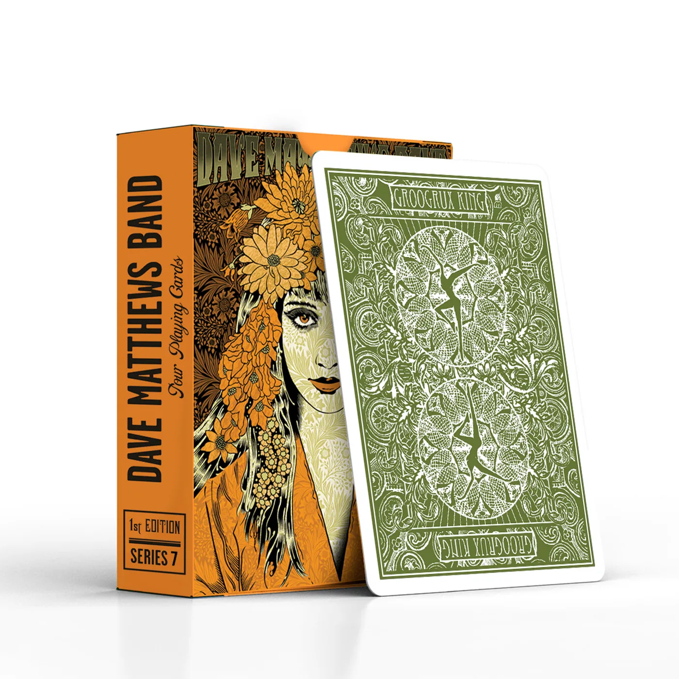 Dave Matthews Band 2016 Tour Poster Playing Cards