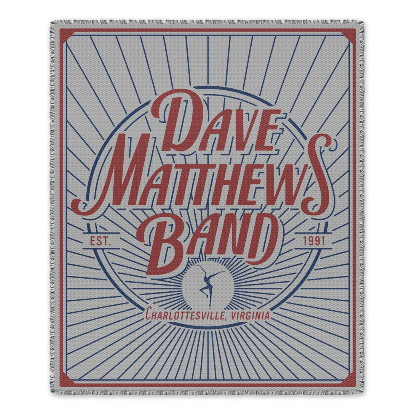 Dave Matthews Band Starburst Throw Blanket