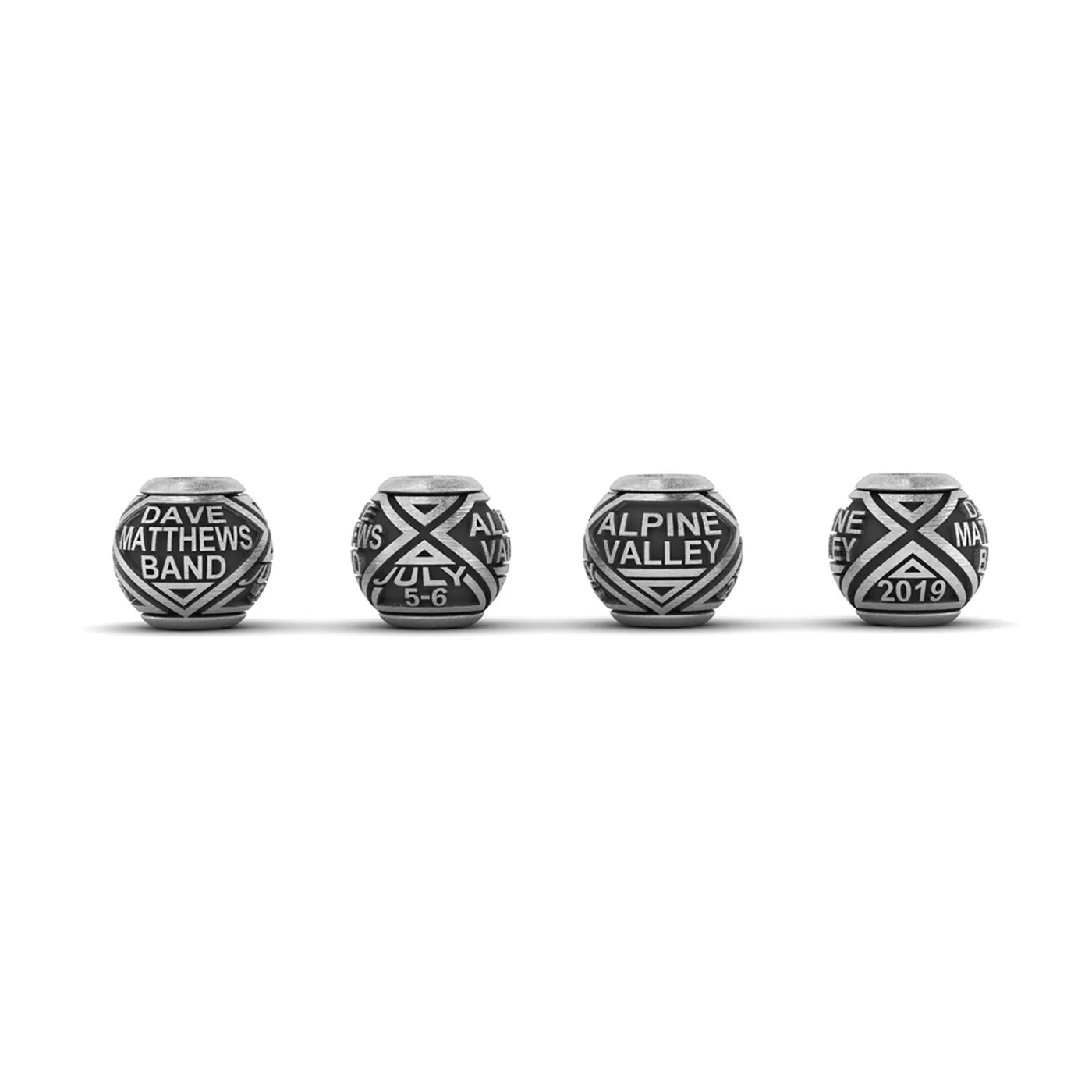 Dave Matthews Band Alpine Event Bead