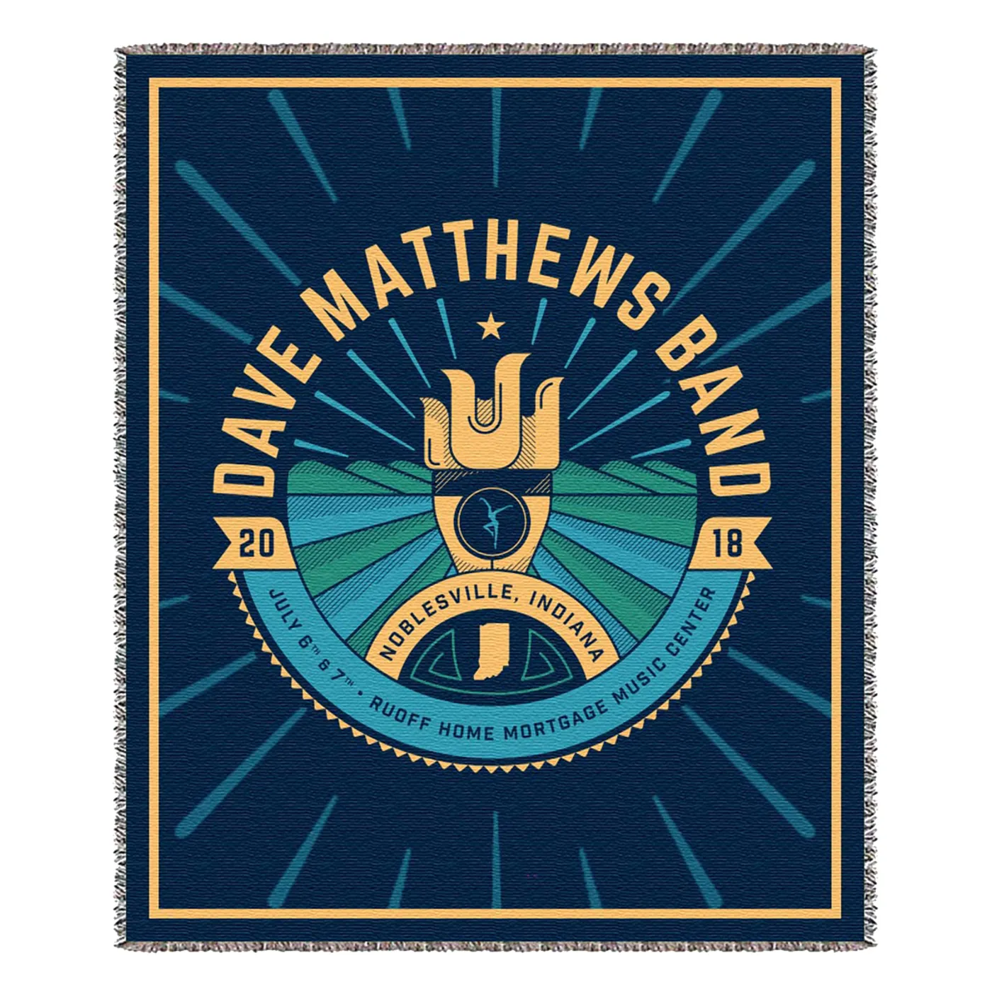 Dave Matthews Band Live Trax Vol. 46 Throw Blanket