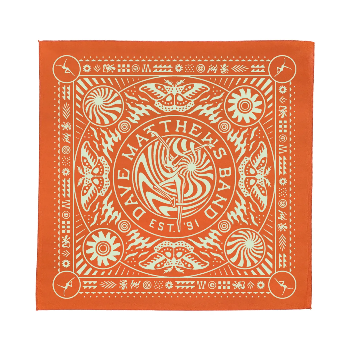 Dave Matthews Band Swirl Firedancer Bandana