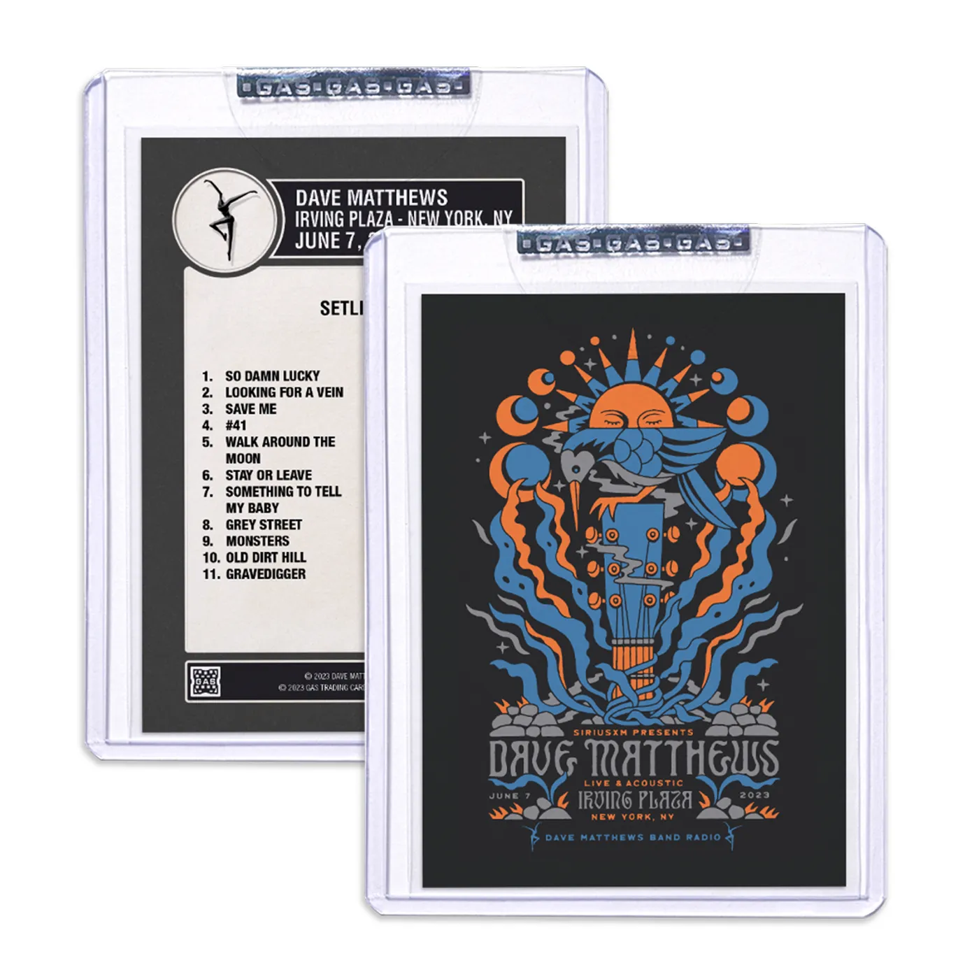 Dave Matthews Band New York, NY 06/07/2023 Set List Card