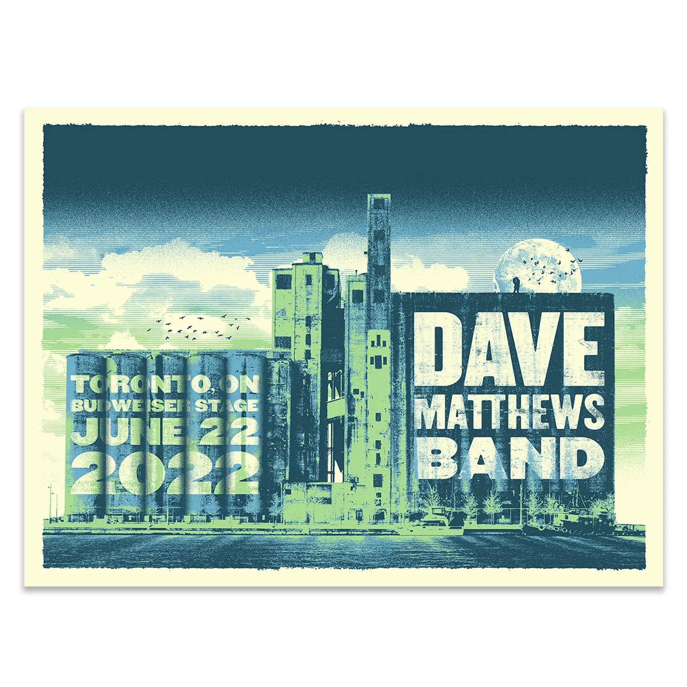 Dave Matthews Band Show Poster Toronto, ON 6/22/2022