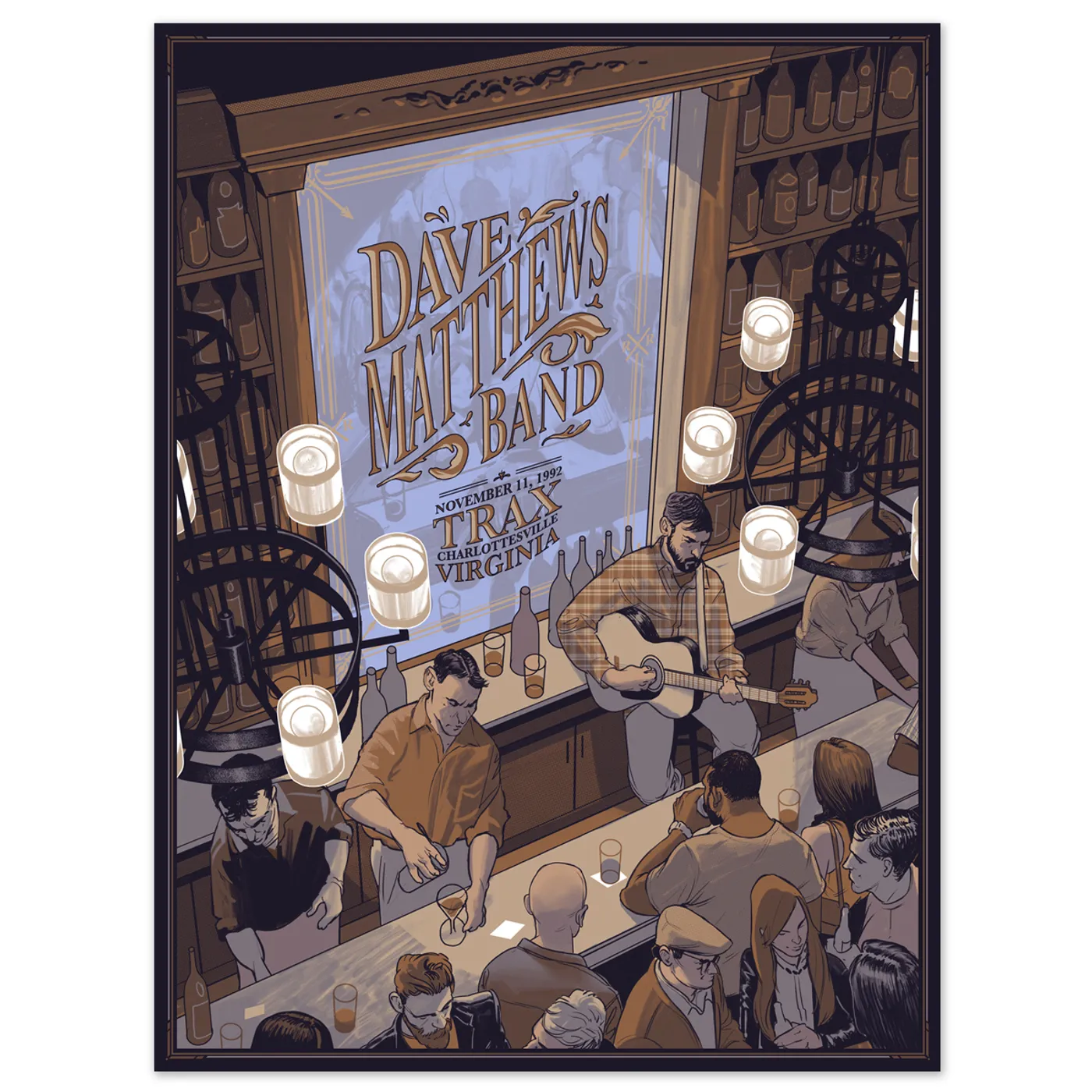 Dave Matthews Band Live Trax Vol. 37 Limited Edition Poster