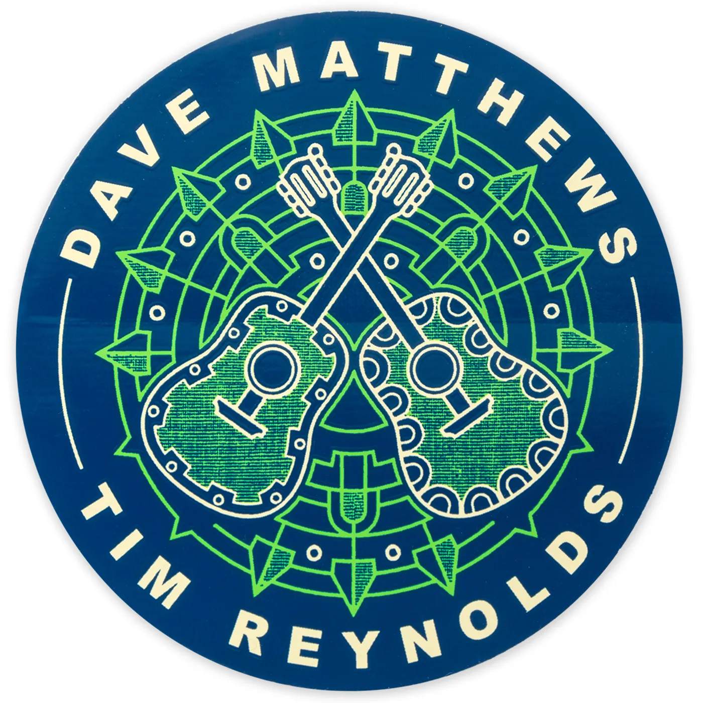 Dave Matthews Band Dave and Tim 2017 Tour Sticker