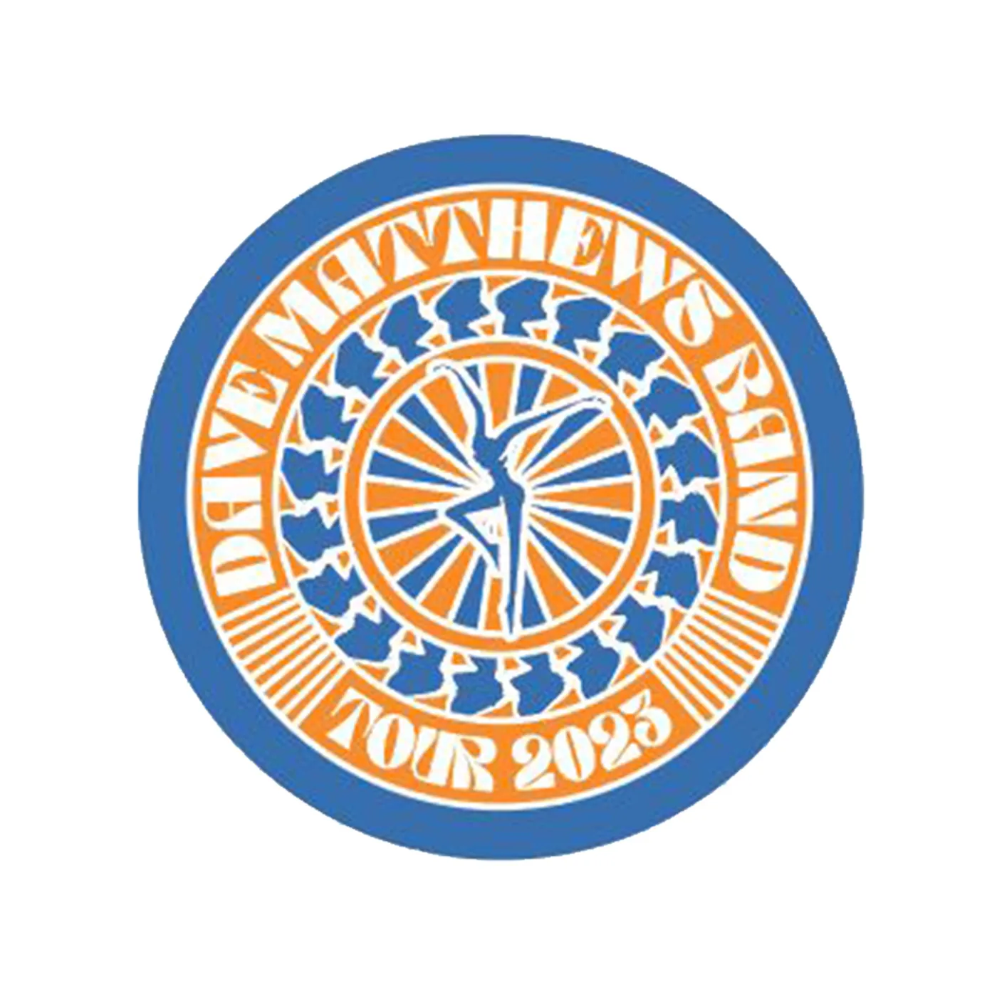 Dave Matthews Band 2023 Tour Sticker
