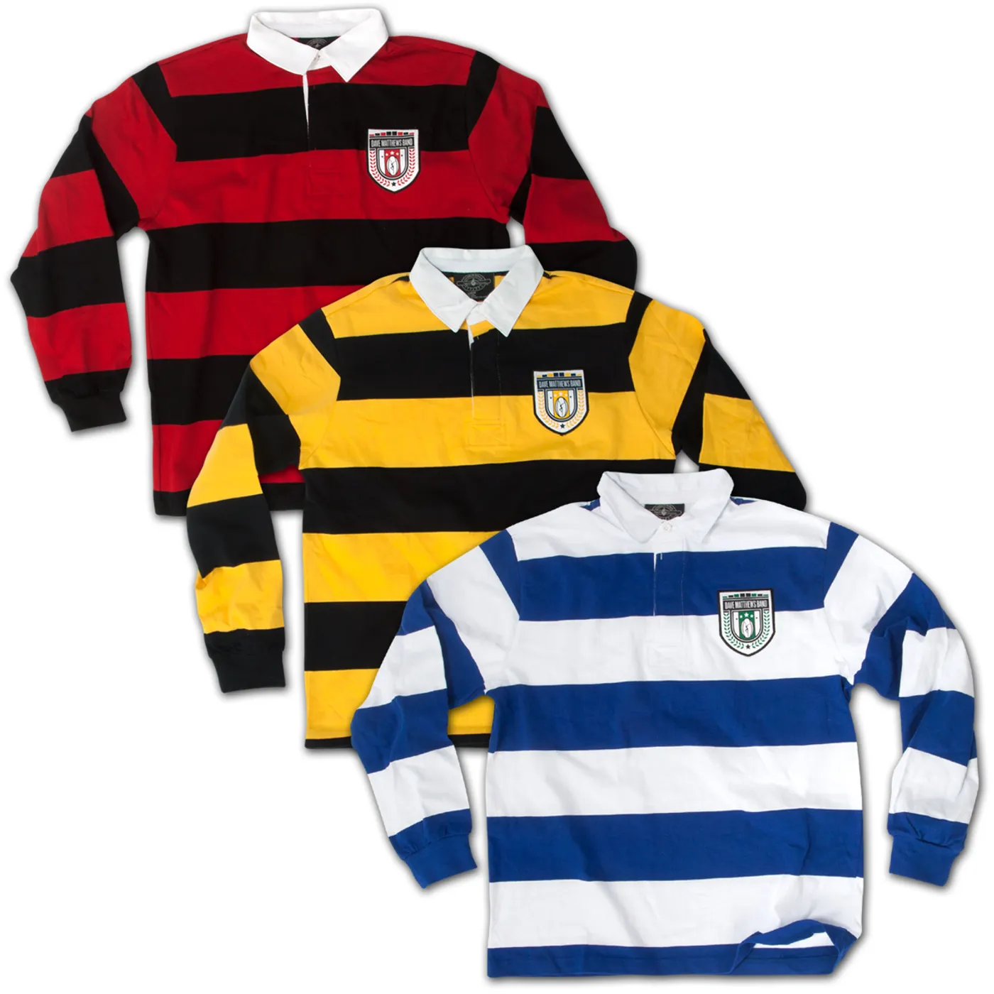 Dave Matthews Band Rugby Patch Shirt