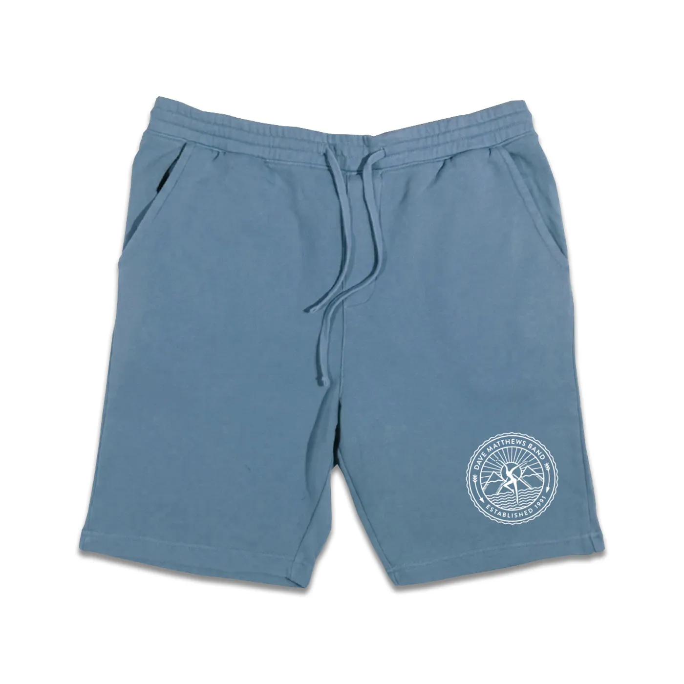 Dave Matthews Band Firedancer Pigment-Dyed Fleece Shorts  (Slate Blue)