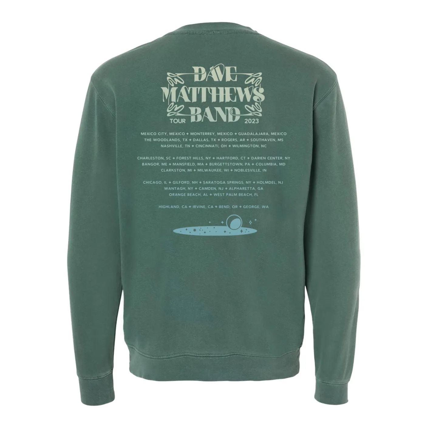 Dave Matthews Band 2023 Summer Tour Crewneck Sweatshirt