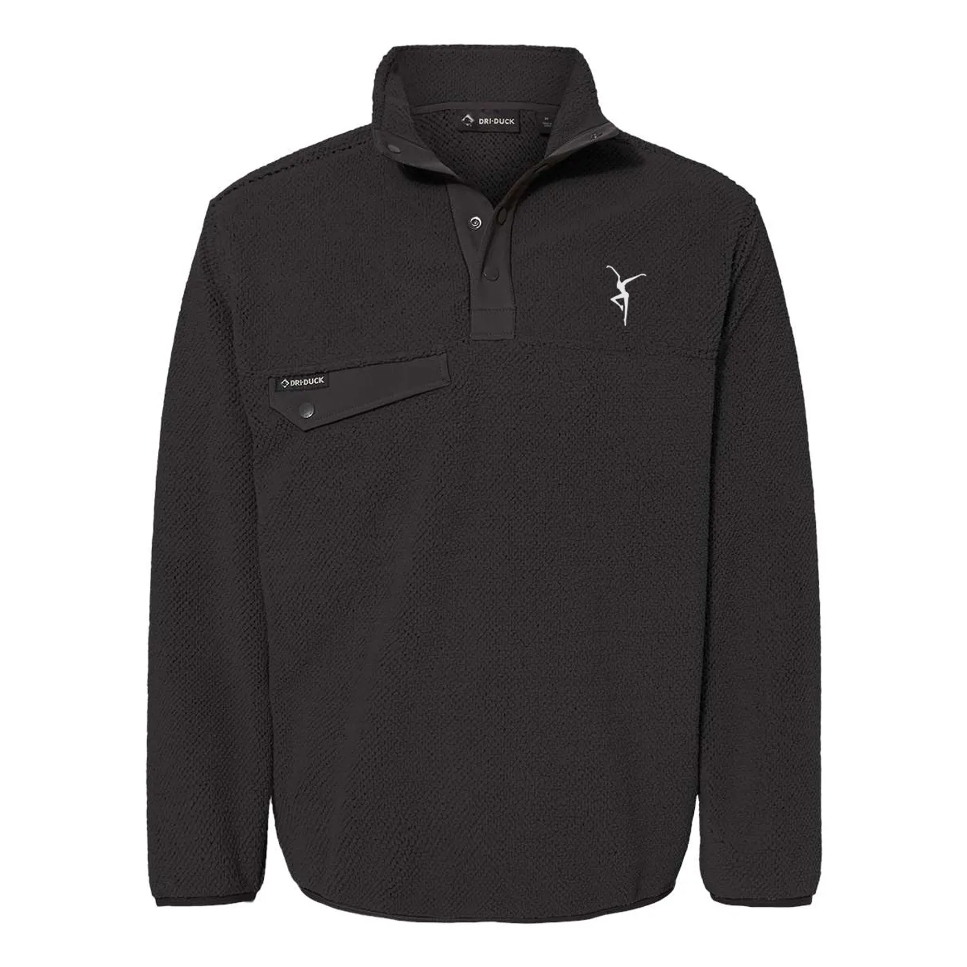 Dave Matthews Band Firedancer Sherpa Fleece Pullover - Charcoal