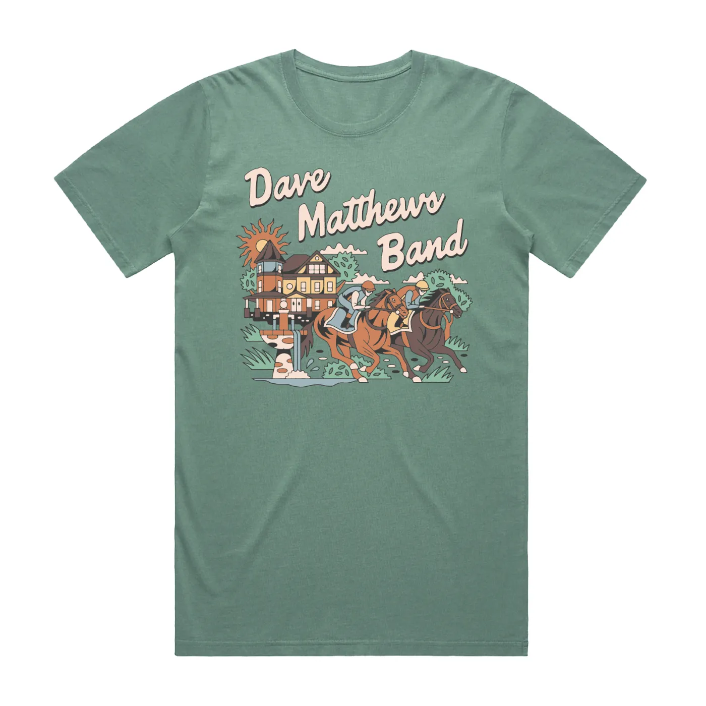 Dave Matthews Band Saratoga Springs 2023 Setlist Tee