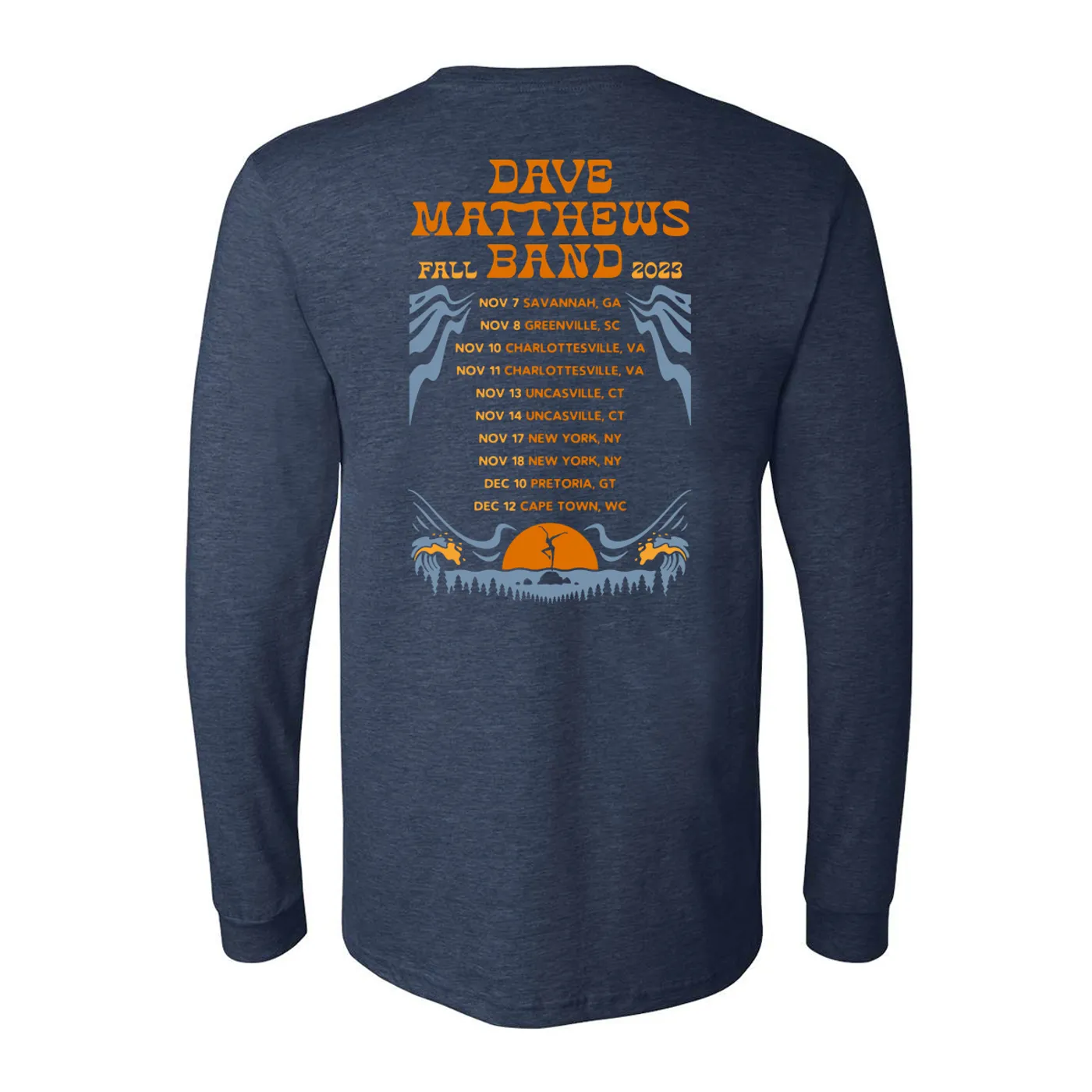 Dave Matthews Band 2023 Fall Tour Long Sleeve Tee