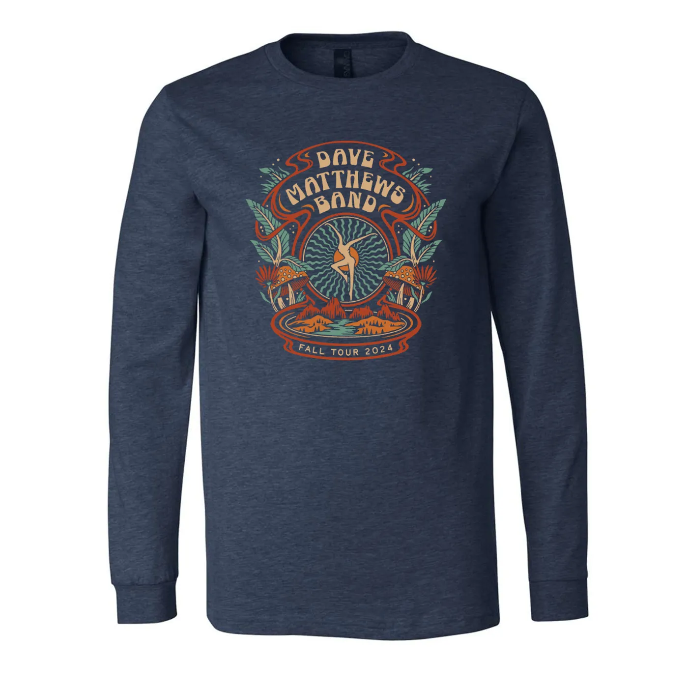 Dave Matthews Band 2024 Fall Tour Long Sleeve Tee