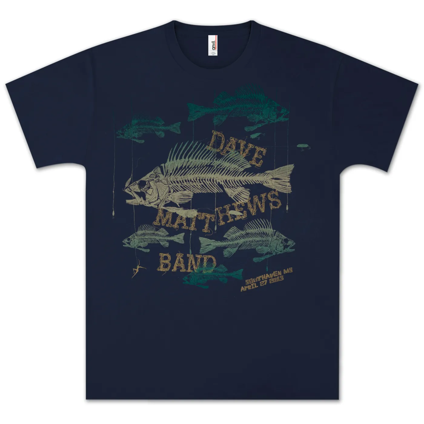 Dave Matthews Band Southaven, MS Men’s Event Shirt