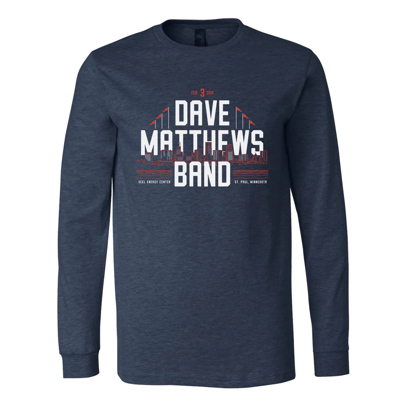 Dave Matthews Band St. Paul Event Skyline Tee