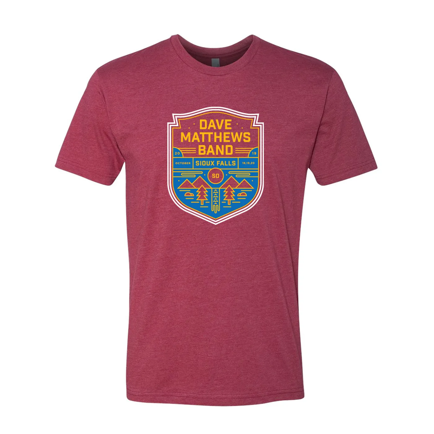 Dave Matthews Band Sioux Falls Event Tee