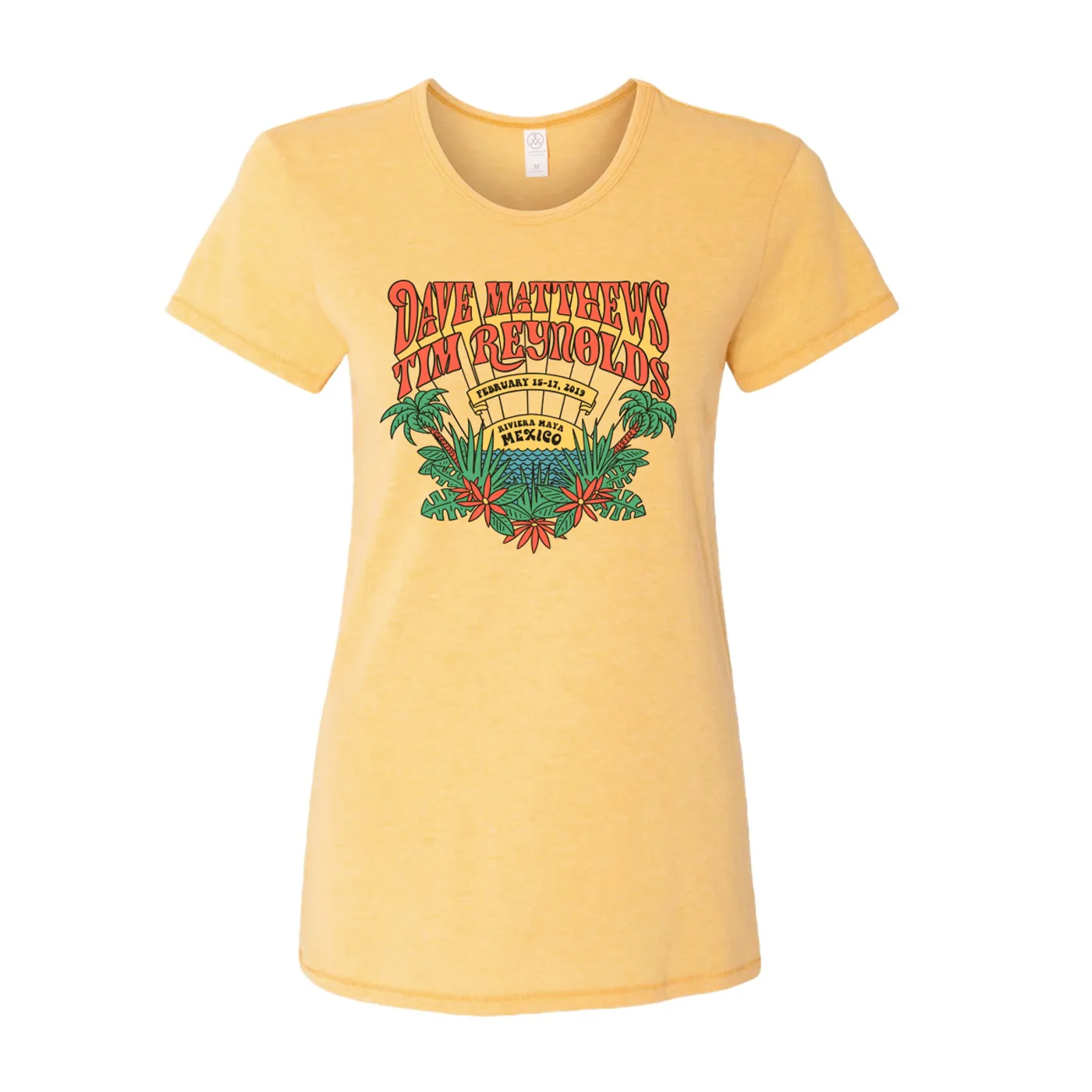 Dave Matthews Band DAVE & TIM - RIVIERA MAYA 2019 WOMENS EVENT TEE