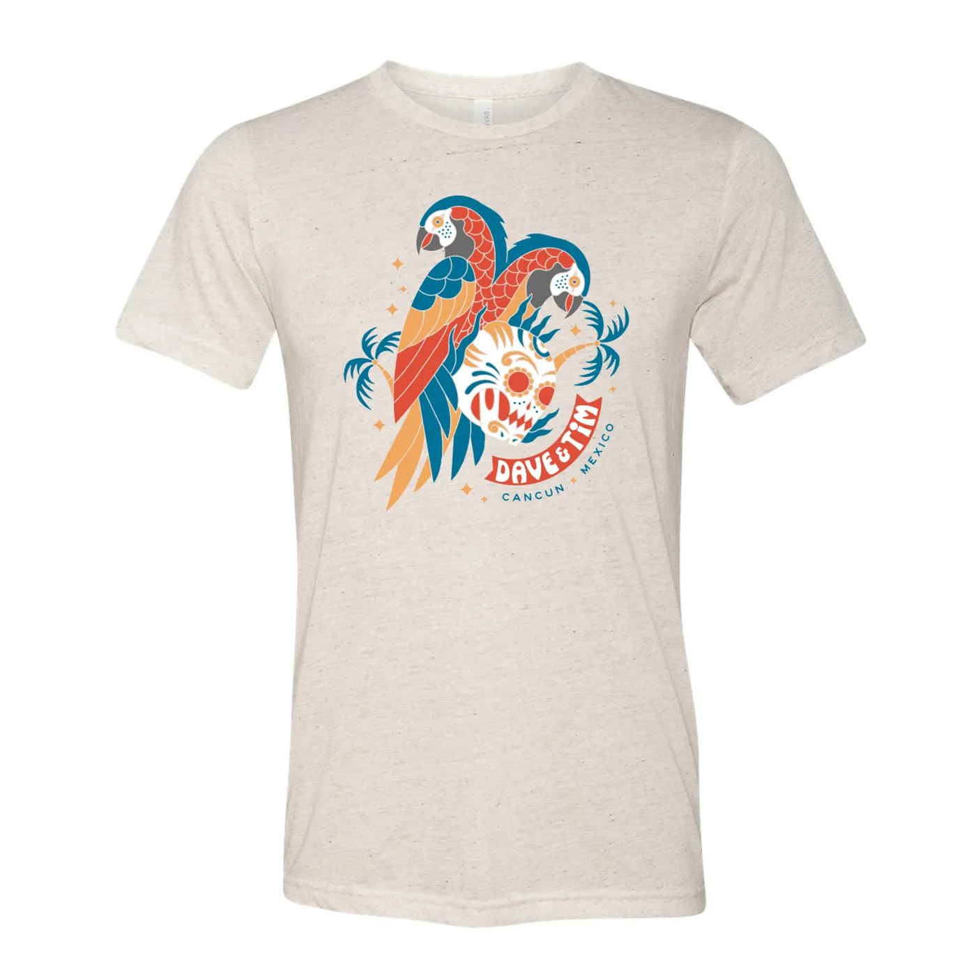 Dave Matthews Band Dave & Tim - Cancun 2022 Parrot Tee