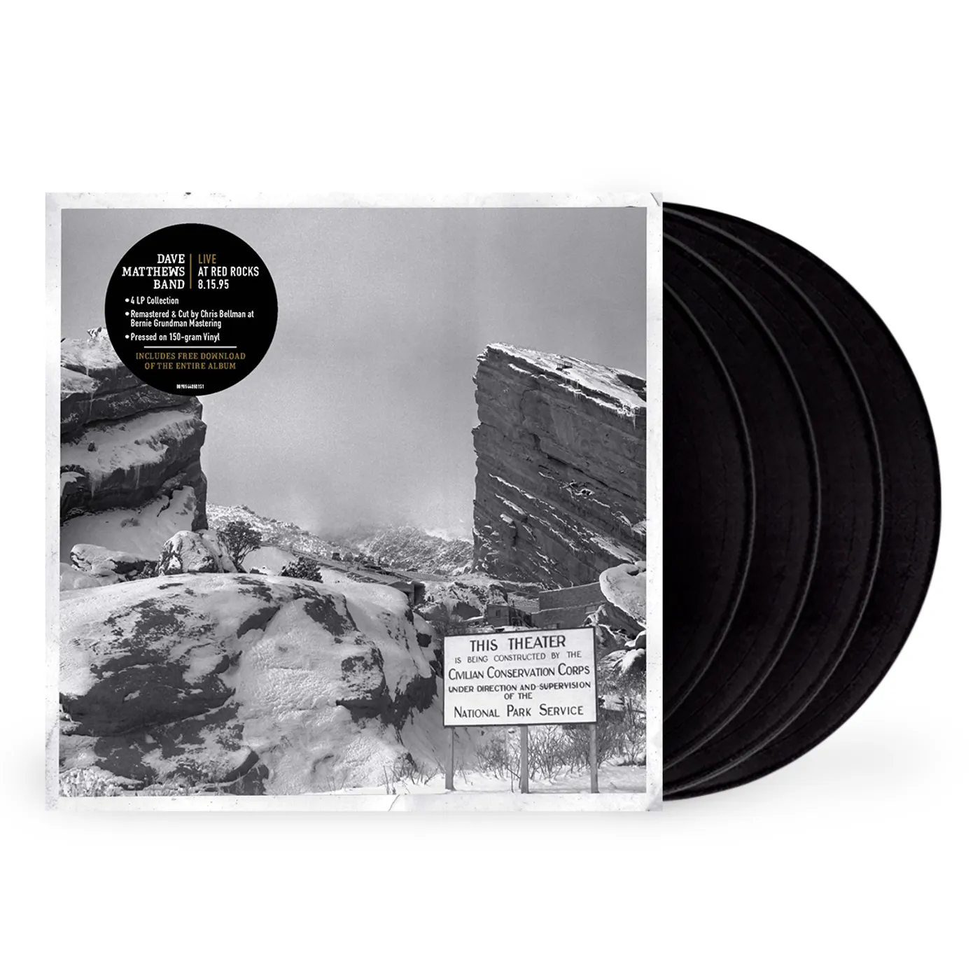 Dave Matthews Band Live At Red Rocks Vinyl