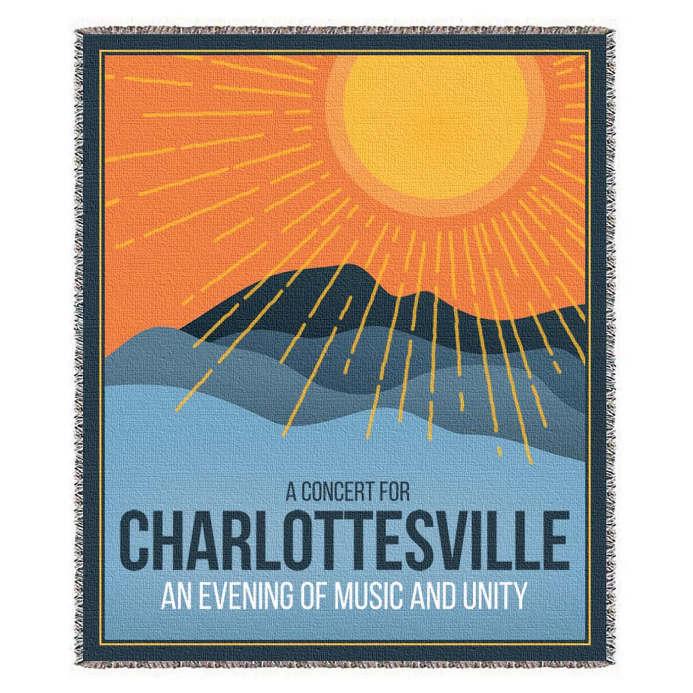 Dave Matthews Band Concert for Charlottesville Blanket