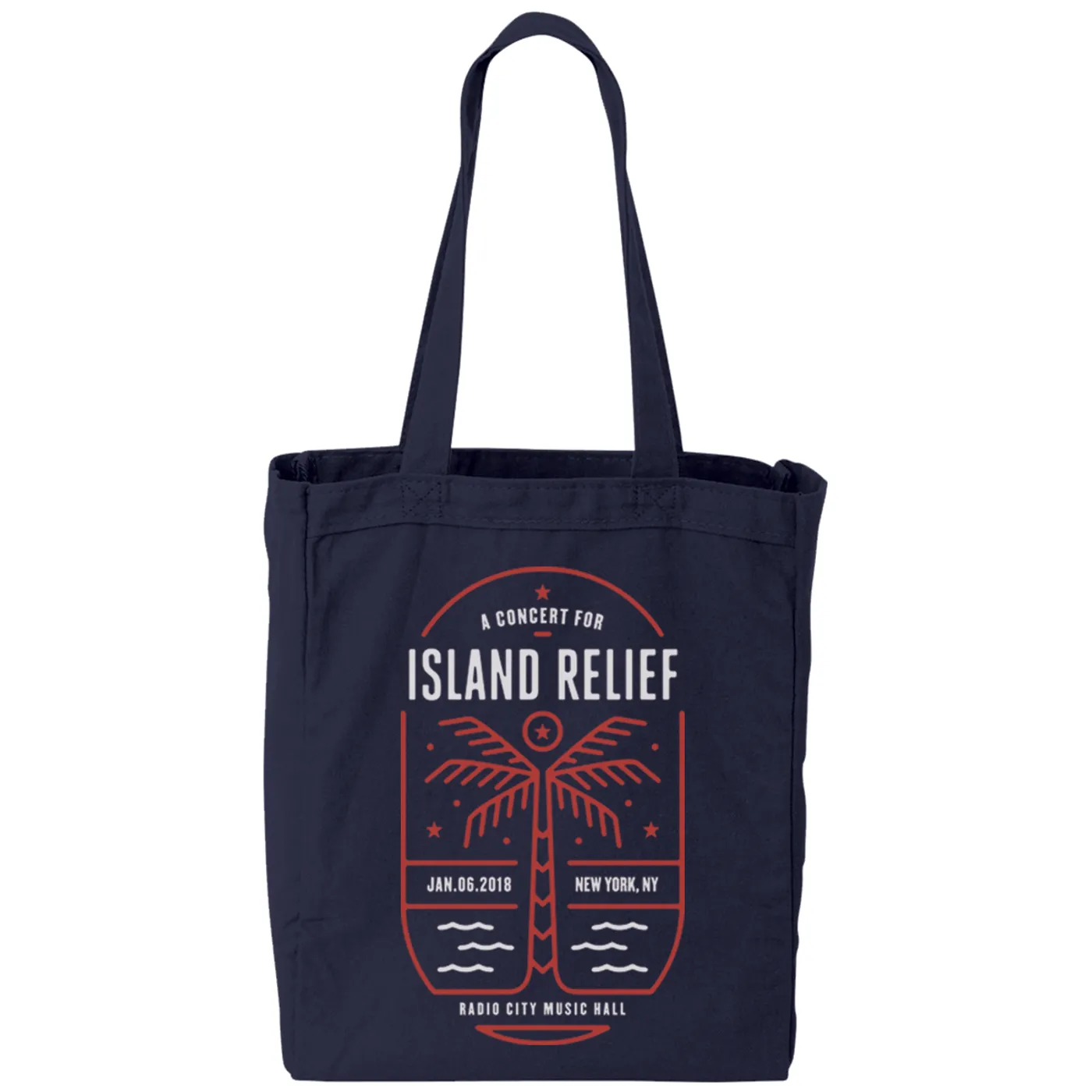 Dave Matthews Band Concert for Island Relief Tote Bag