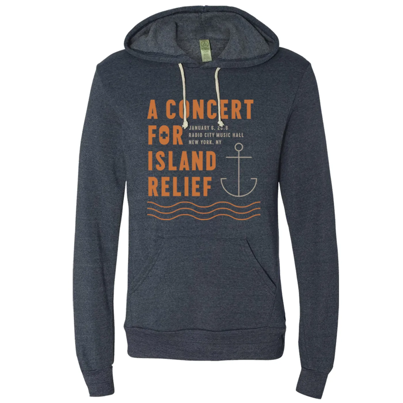Dave Matthews Band Concert for Island Relief Hooded Pullover