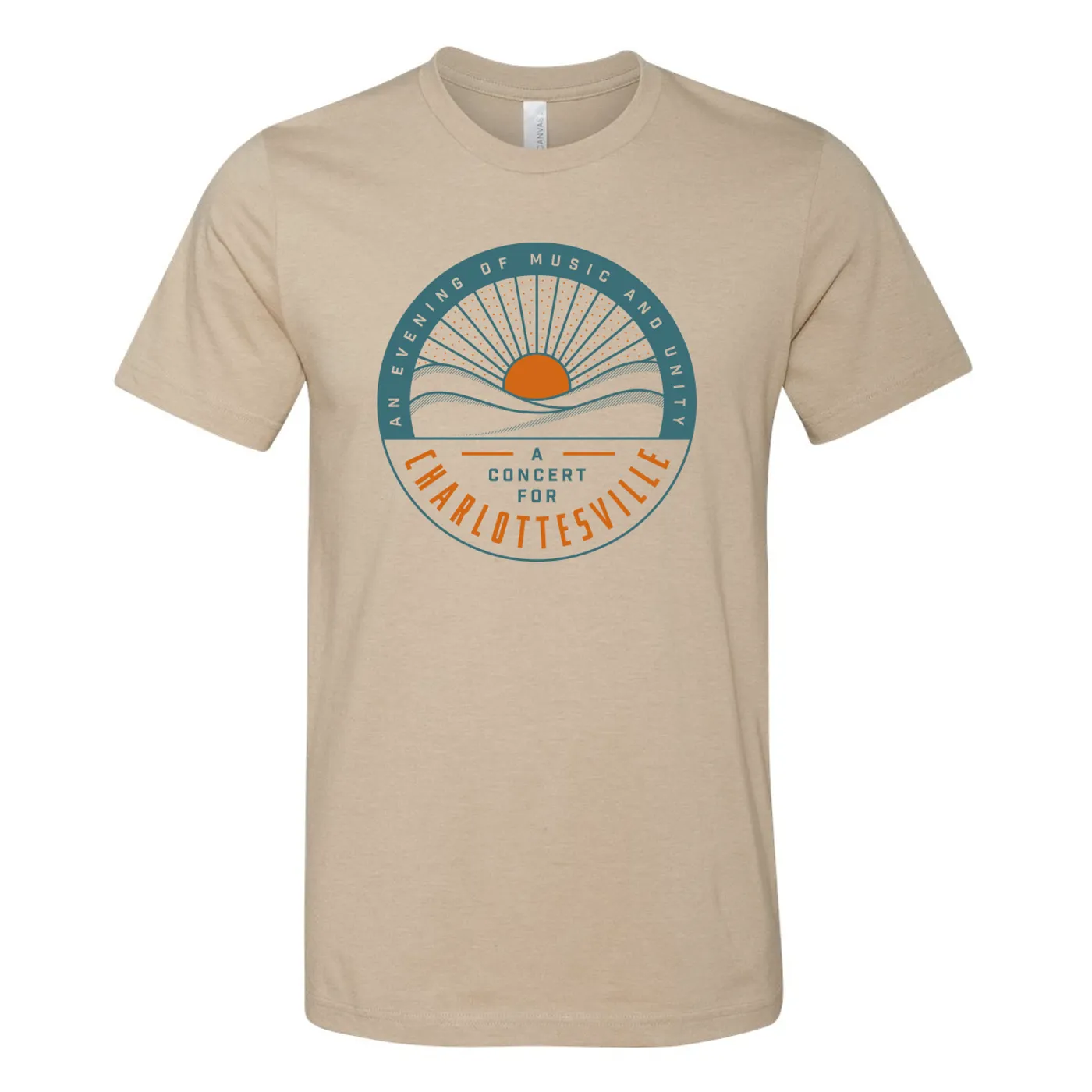 Dave Matthews Band Concert for Charlottesville T - Circle Logo