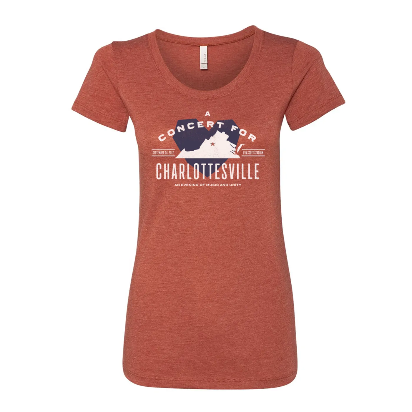 Dave Matthews Band Women's Concert for Charlottesville T