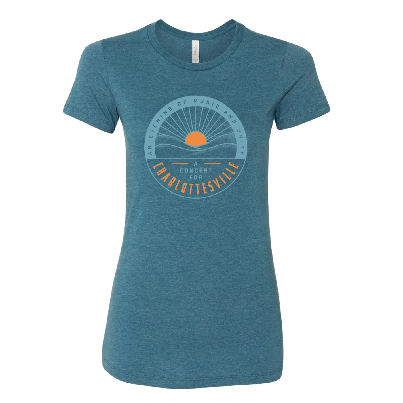 Dave Matthews Band Women's Concert for Charlottesville T - Circle Logo