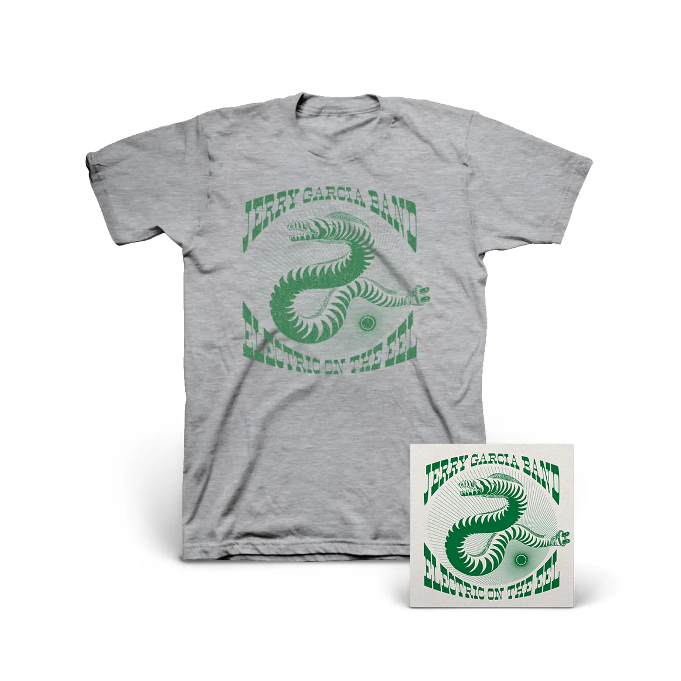 Jerry Garcia Band – Electric On The Eel: CDs or Download & Organic T-Shirt Bundle