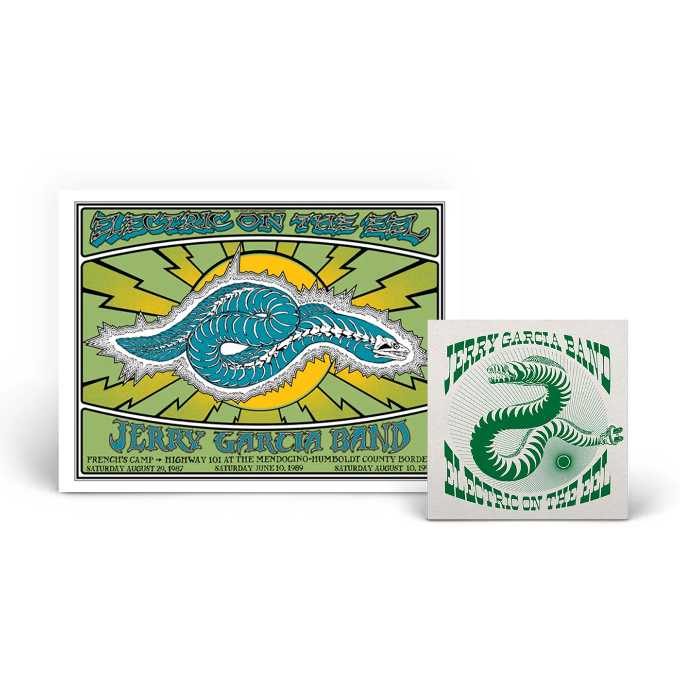 Jerry Garcia Band - Electric on the Eel: CDs or Download & Poster Bundle