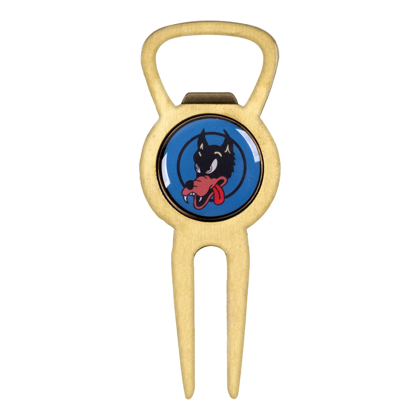 Jerry Garcia Wolf Divot Tool & Bottle Opener