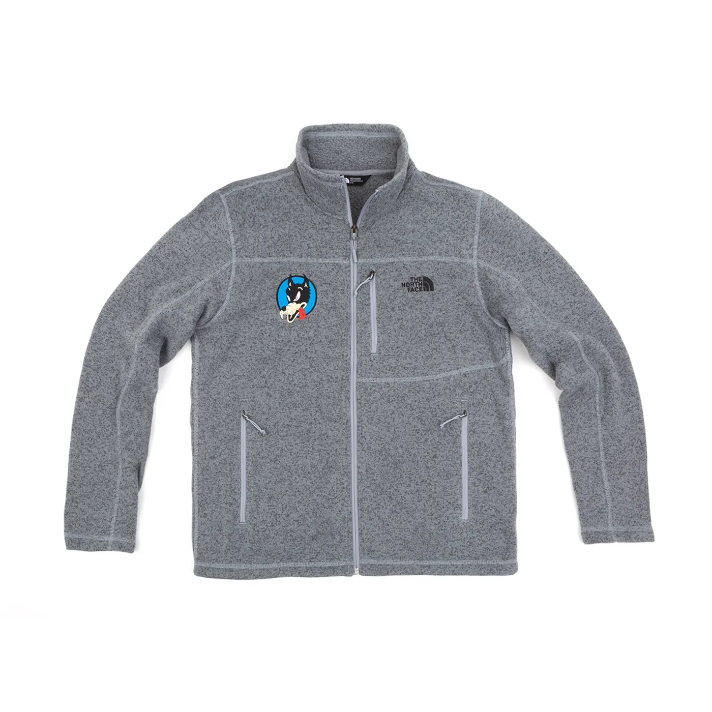 Jerry Garcia Wolf x The North Face Sweater Fleece Jacket