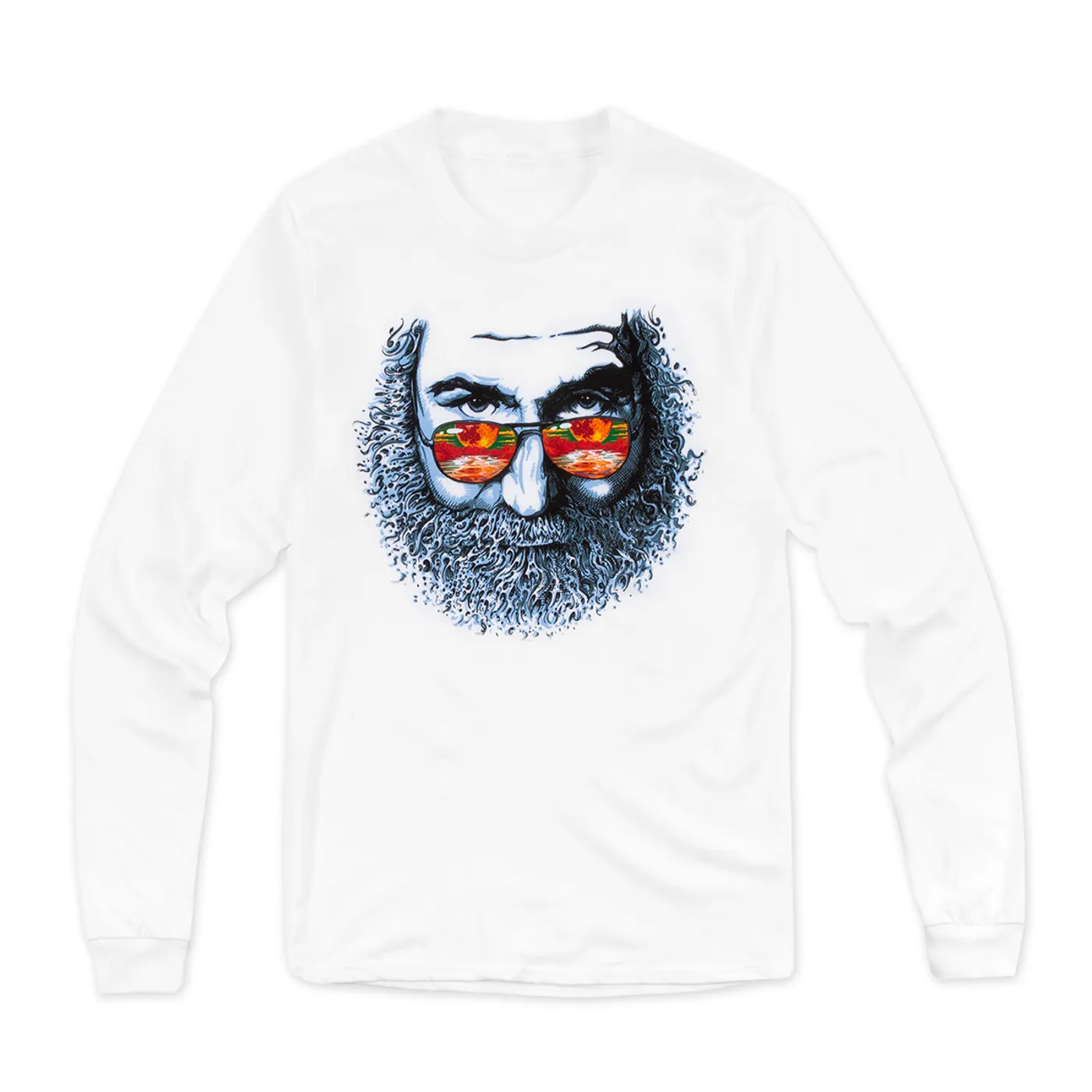 Jerry Garcia Palm Sunday Organic Longsleeve T-Shirt