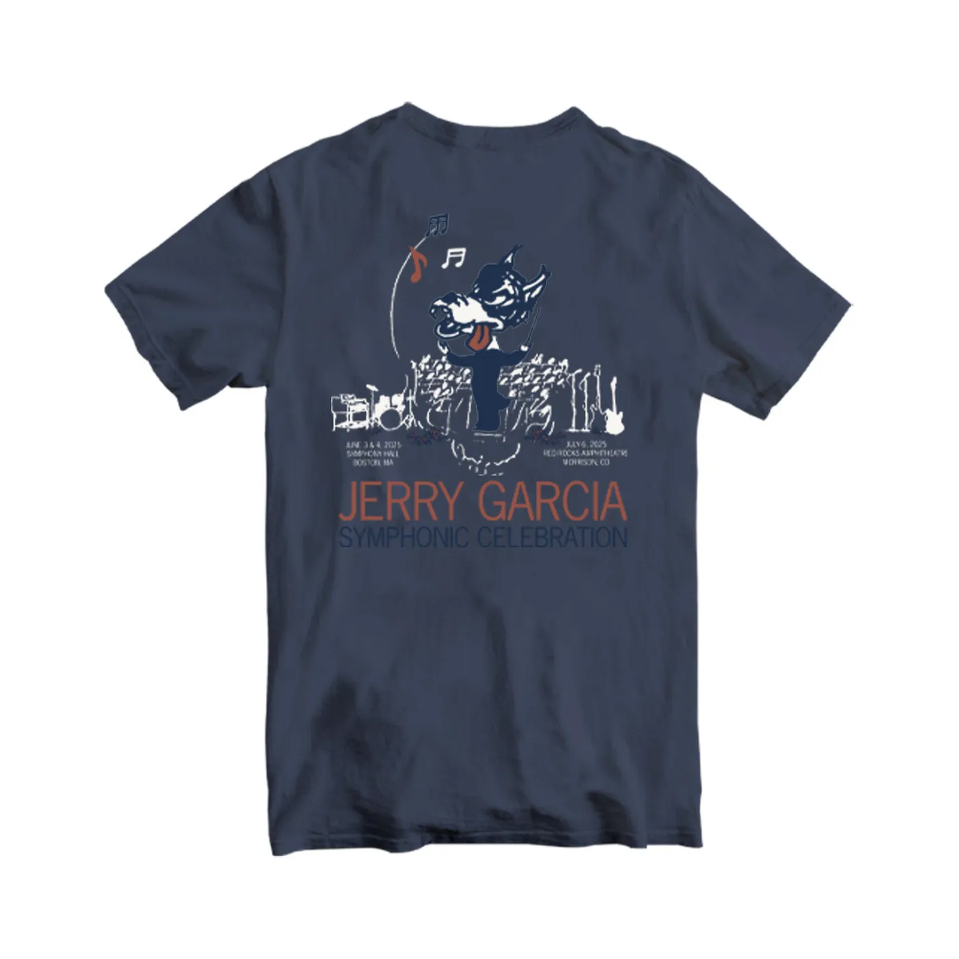 Jerry Garcia Symphonic Celebration Event T-Shirt